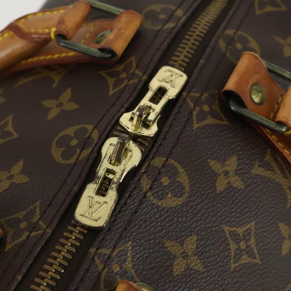 LOUIS VUITTON Monogram Keepall 45 Boston Bag M41428 LV Auth 156591 - Picture 10 of 16